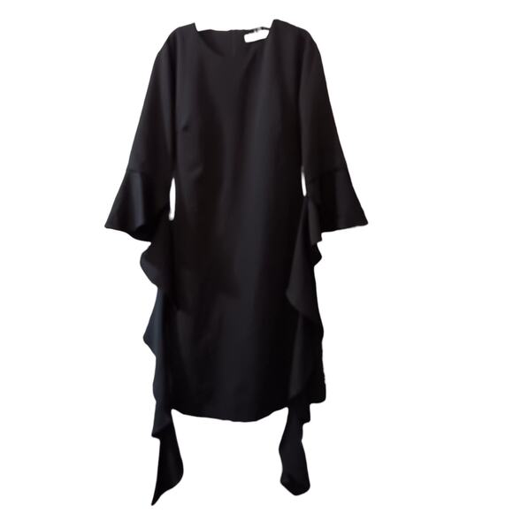 AVANTLOOK Gothic Witchy Dress M‎ Avant Garde Halloween Wednesday Addams Whimsi - Picture 2 of 15